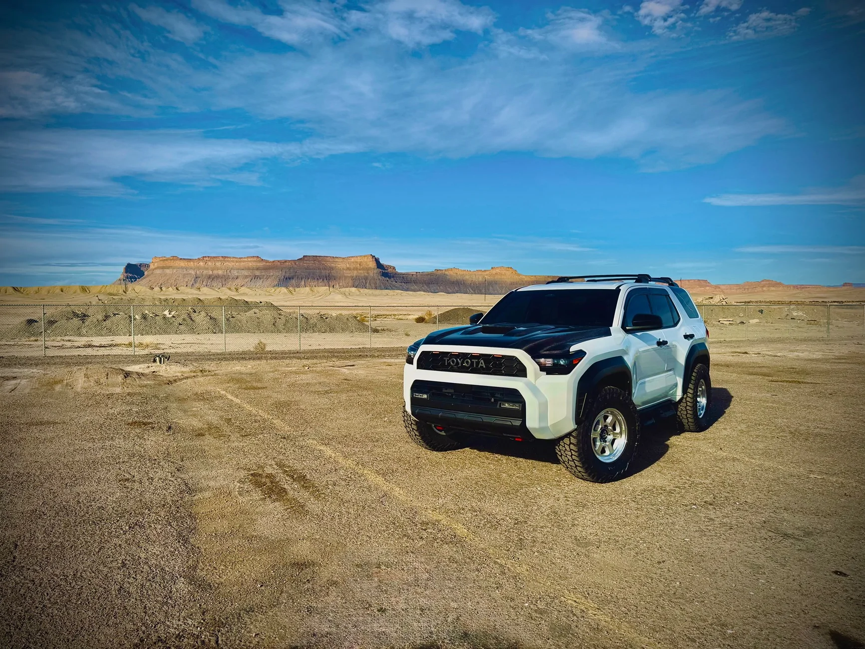 2025 4runner 6th gen Seibon Carbon Fiber Hood Upgrade installed on TRD Off-Road IMG_2243