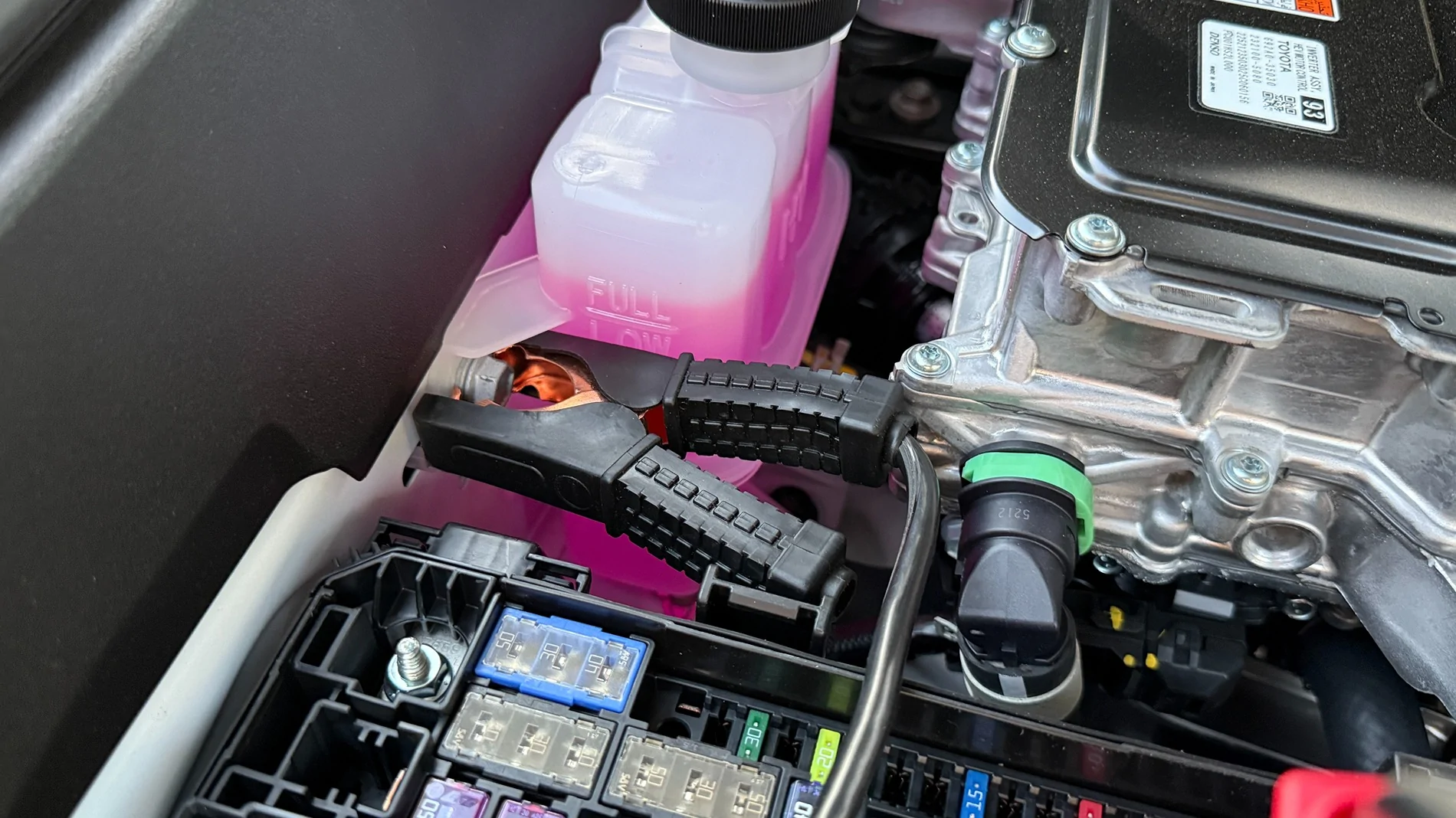 2025 4runner 6th gen Positive battery terminal location (Hybrid 6th gen) -- Power & Ground locations IMG_0976