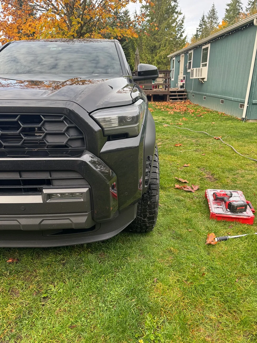2025 4runner 6th gen Thinking of this setup: replace TRD ORP stock tires with 285/70/18 Wildpeak + 1" (25mm) wheel spacer IMG_1613