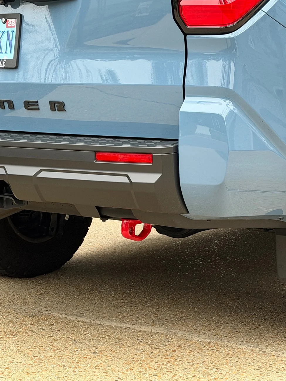 2025 4runner 6th gen Toyota OEM Rear Recovery Hook (Part number # PT974-89251-03 and PT974-89251-AA) IMG_0123