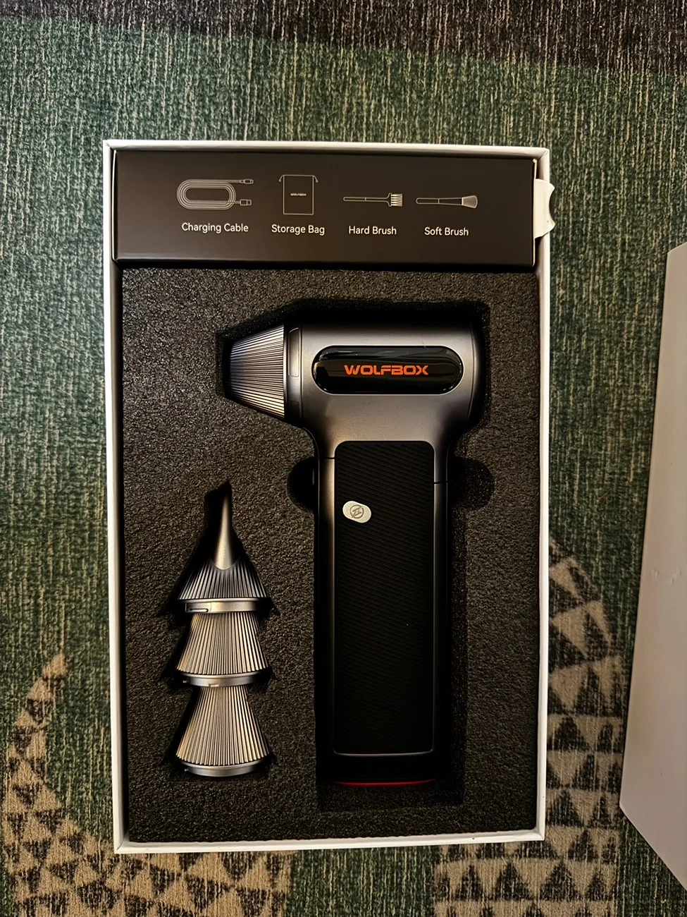 2025 4runner 6th gen WOLFBOX MF200 Compressed Air Duster - Best interior detailing tool IMG_1306