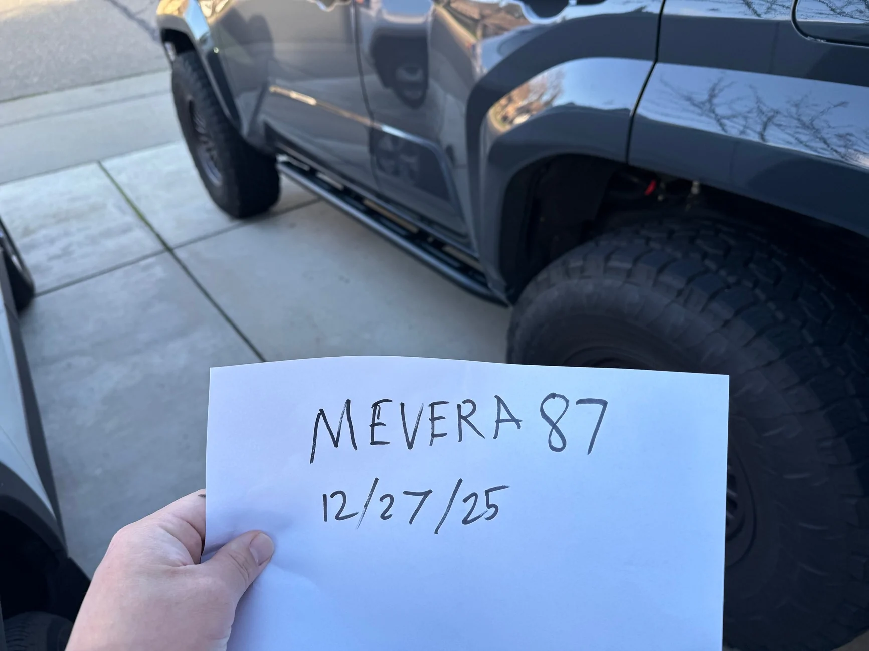 2025 4runner 6th gen NORCAL WTS 2025 OEM trail hunter rock sliders IMG_8019