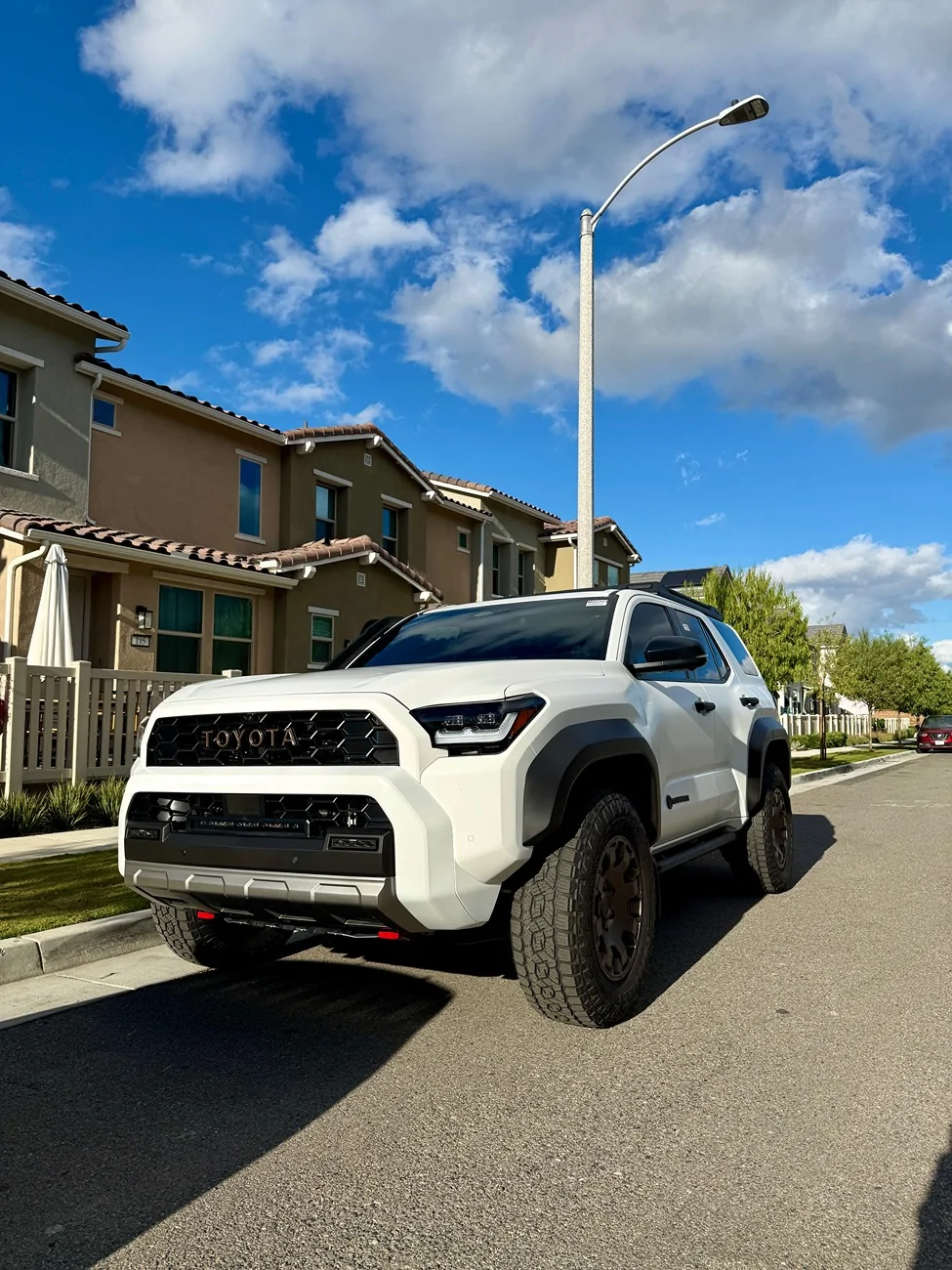 2025 4runner 6th gen 2026 4Runner Trailhunter Ice Cap in XPEL Stealth PPF wrap! IMG_0230