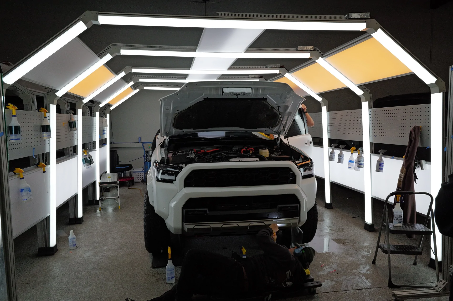 2025 4runner 6th gen 2026 4Runner Trailhunter Ice Cap in XPEL Stealth PPF wrap! L1006595