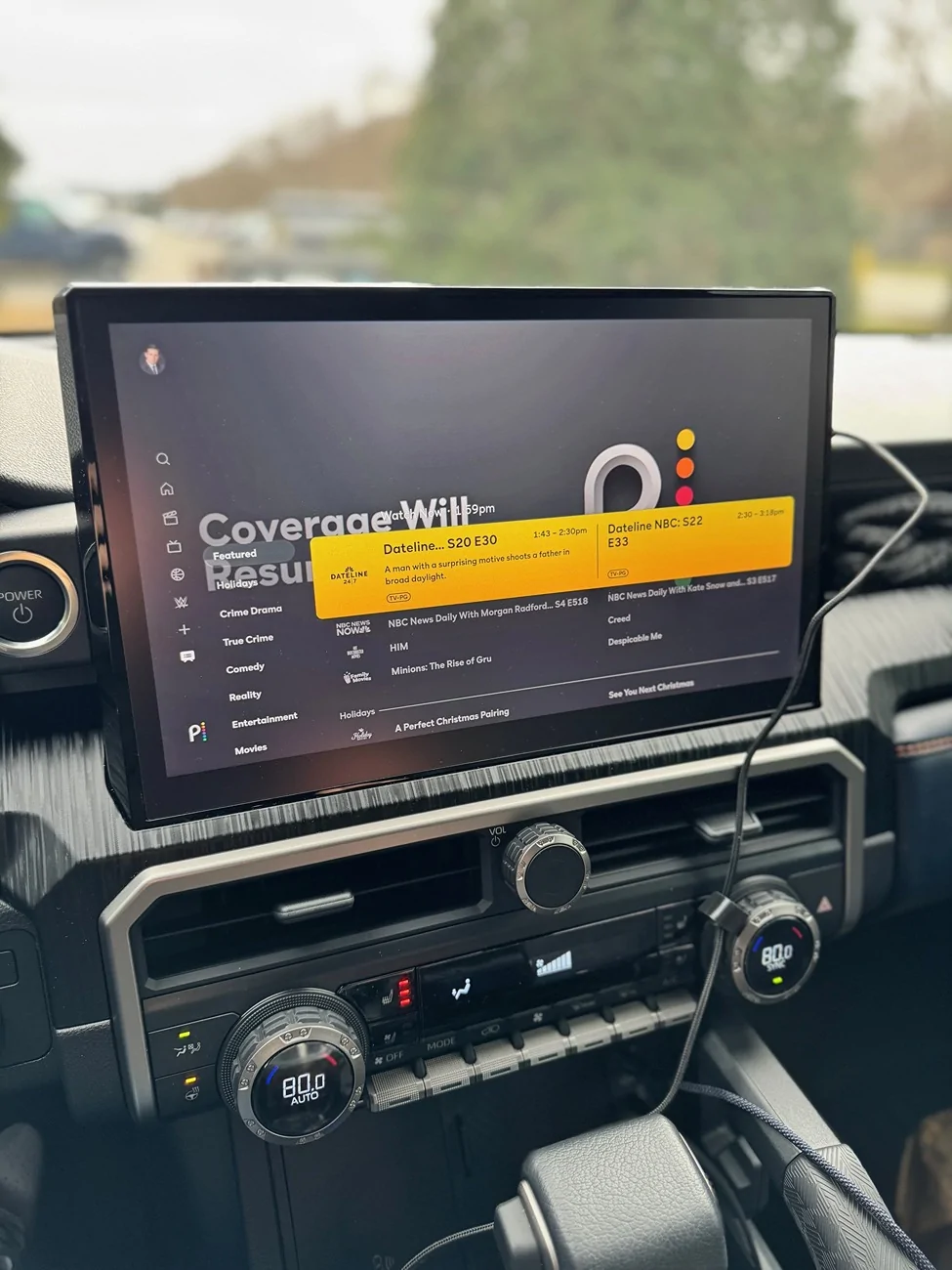 2025 4runner 6th gen How to play / cast / stream video (Netflix, Yahoo, apps) on display screen 3