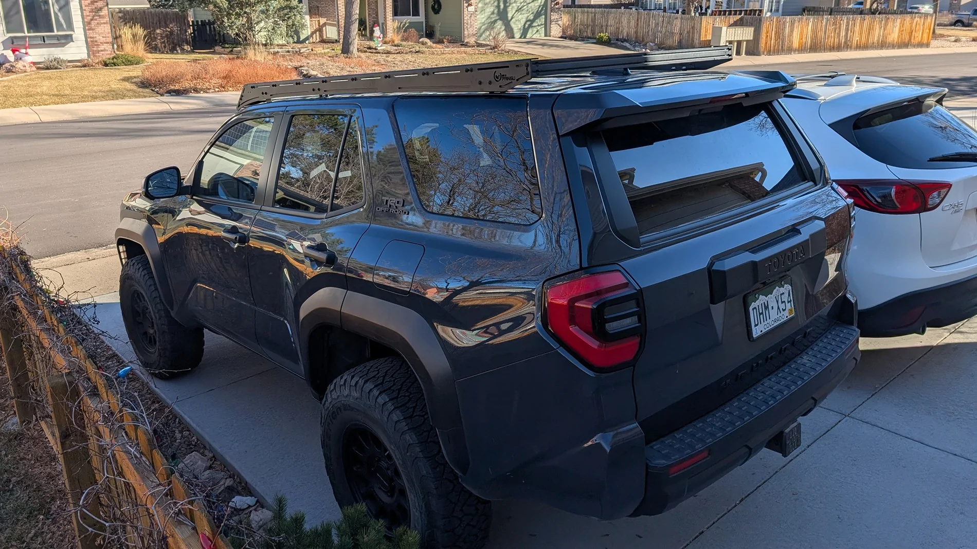 2025 4runner 6th gen Prinsu Pro roof rack installed - video PXL_20251230_174858799