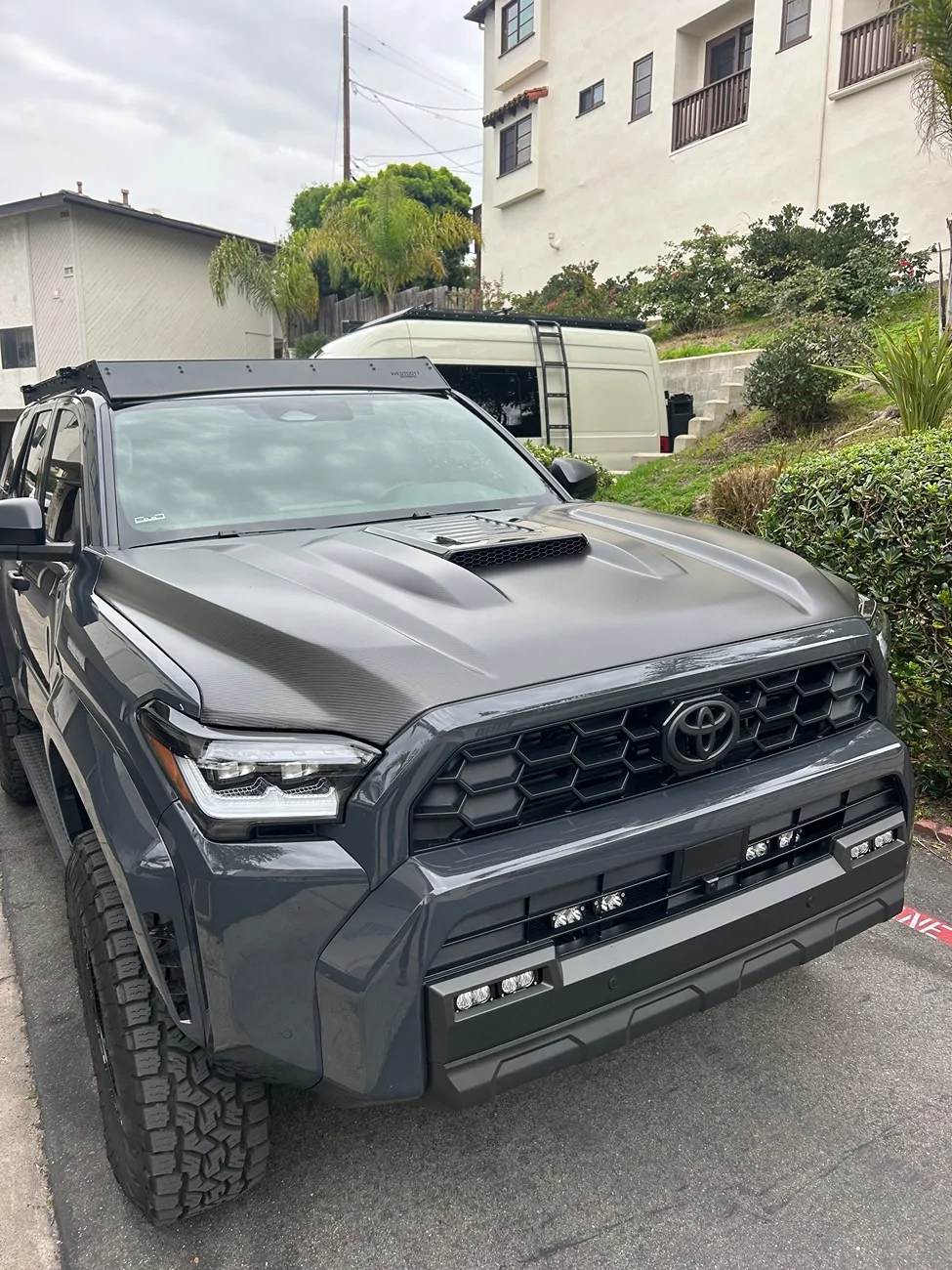 2025 4runner 6th gen Matte Clear PPF and Heat Shield Install on a Seibon Carbon Fiber Hood IMG_4304