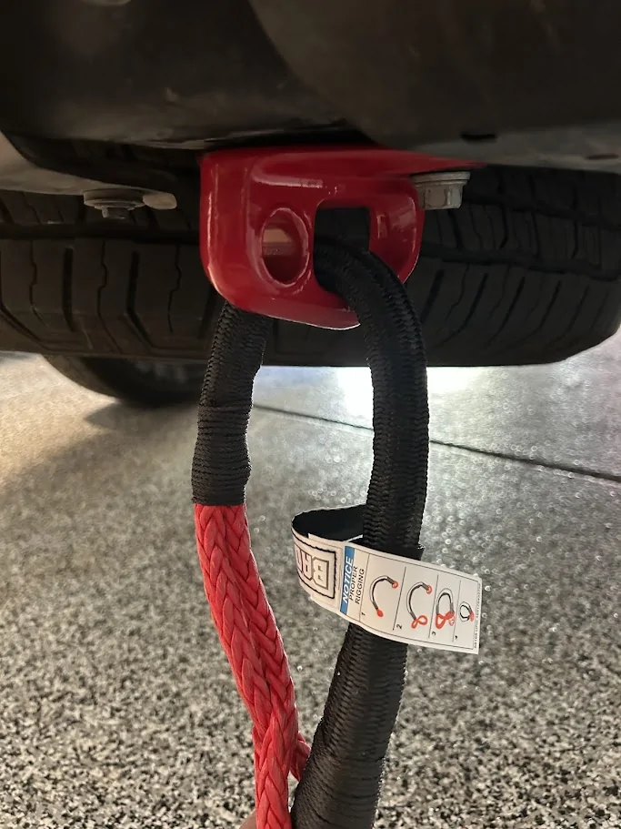 2025 4runner 6th gen Toyota OEM Rear Recovery Hook (Part number # PT974-89251-03 and PT974-89251-AA) 1767139202849-jt