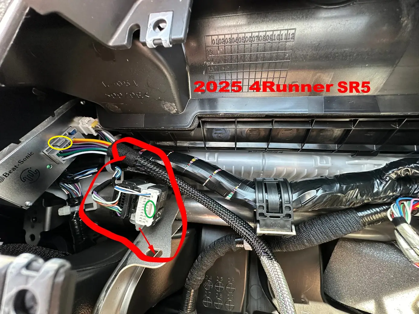 2025 4runner 6th gen Electrical plug, how to unplug? Thanks in advance. 1767180881149-k1