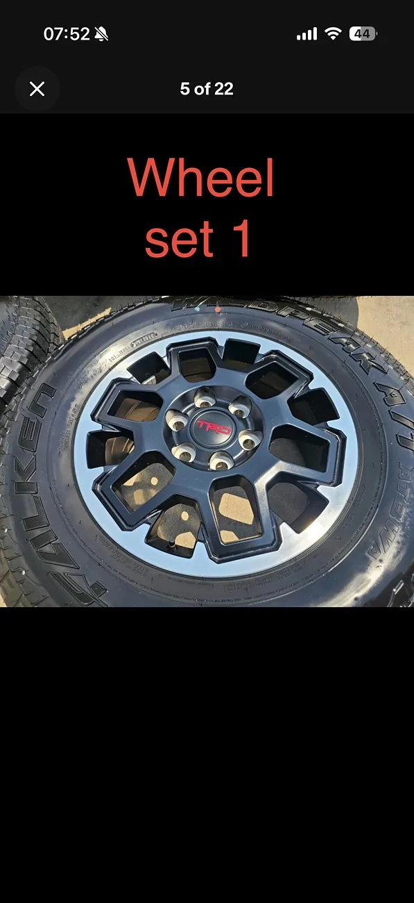 2025 4runner 6th gen eBay OEM wheels and tires - legit?? IMG_0507