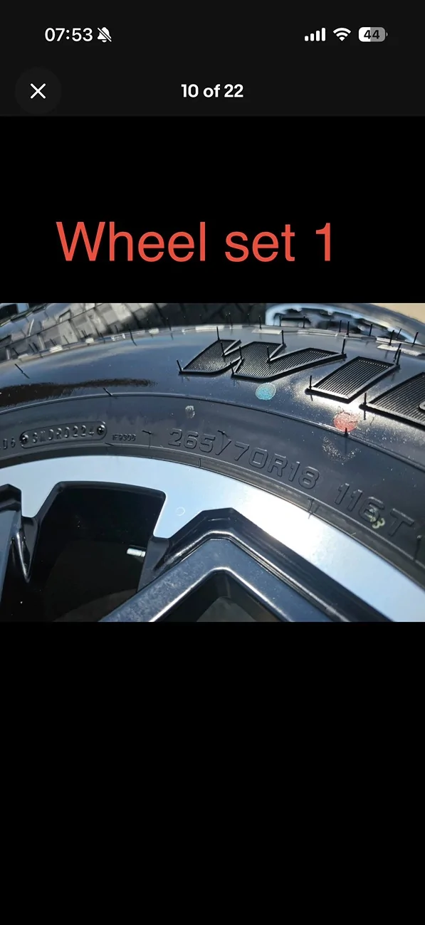 2025 4runner 6th gen eBay OEM wheels and tires - legit?? IMG_0508
