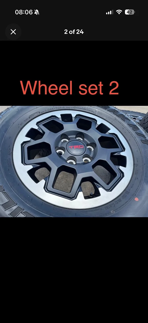 2025 4runner 6th gen eBay OEM wheels and tires - legit?? IMG_0512
