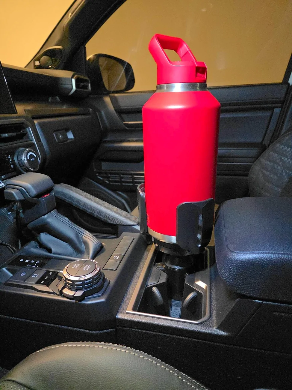2025 4runner 6th gen Large cupholder expander that can fit big Yeti, Hydro Flask, thermos, mugs, cups, drinks 606440150_10162540916178763_2962821558352843209_n