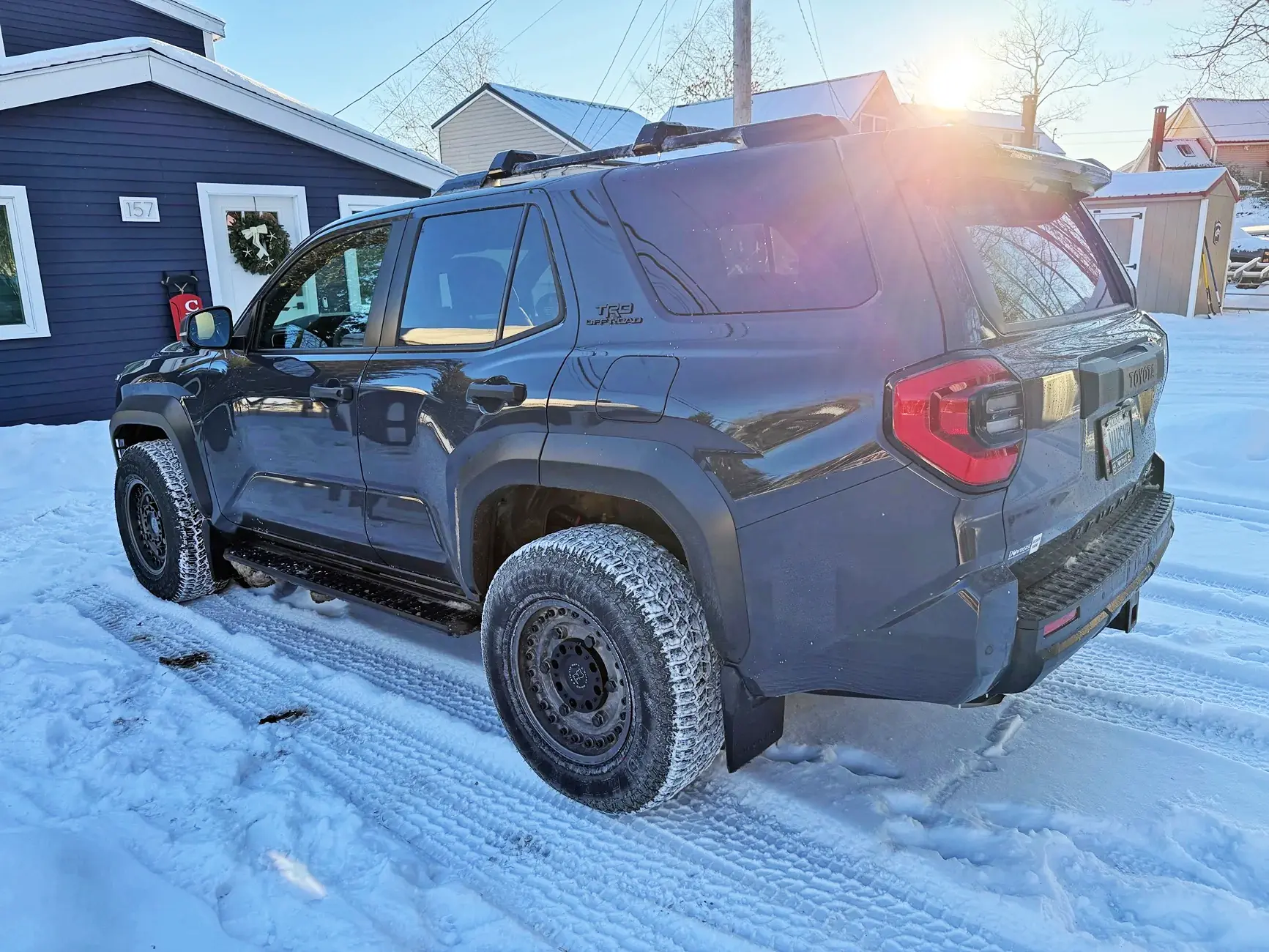 2025 4runner 6th gen Black Rhino Armory +6 Offset Wheels and 285/65/17 Yokohama Geolander A/T4 Installed Black Rhino Armory Wheels + 285:65:17 Yokohama Geolander A:T4 Tires 3