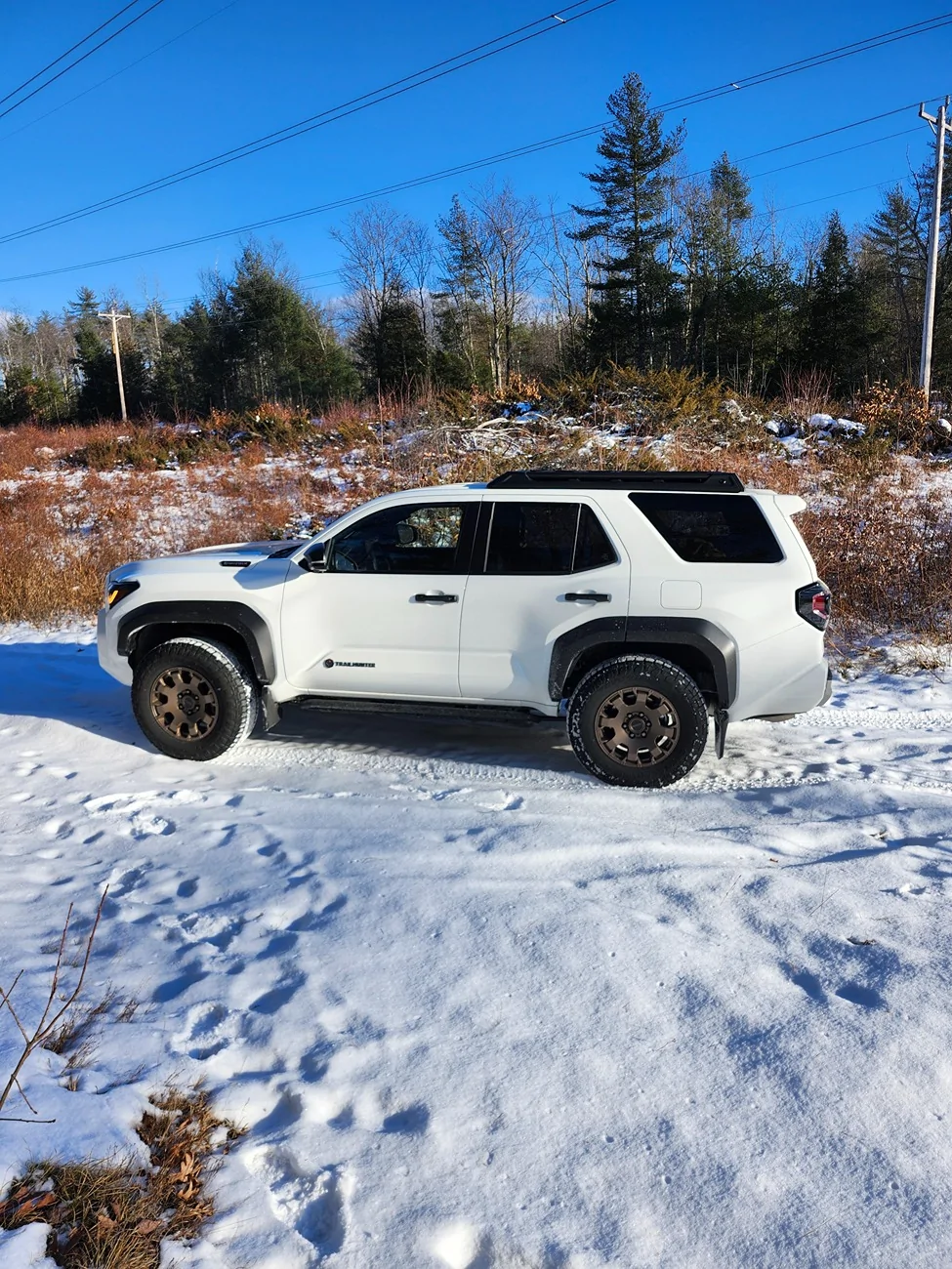 2025 4runner 6th gen 4runner in the snow! 20260101_143133