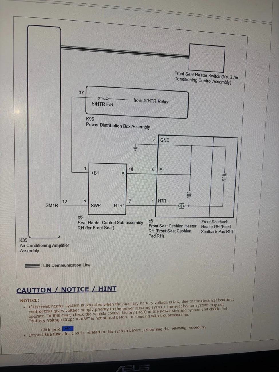 2025 4runner 6th gen Installing OEM Heated Seats in SR5 need help IMG_3172