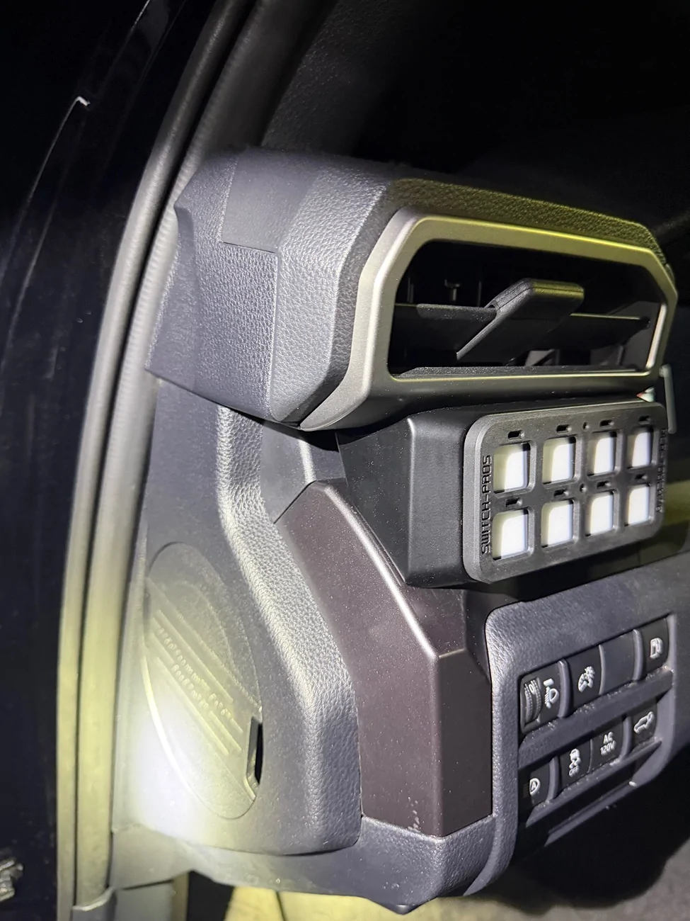 2025 4runner 6th gen Westcott Designs SP mount (Switch Pro Mount) install IMG_4897