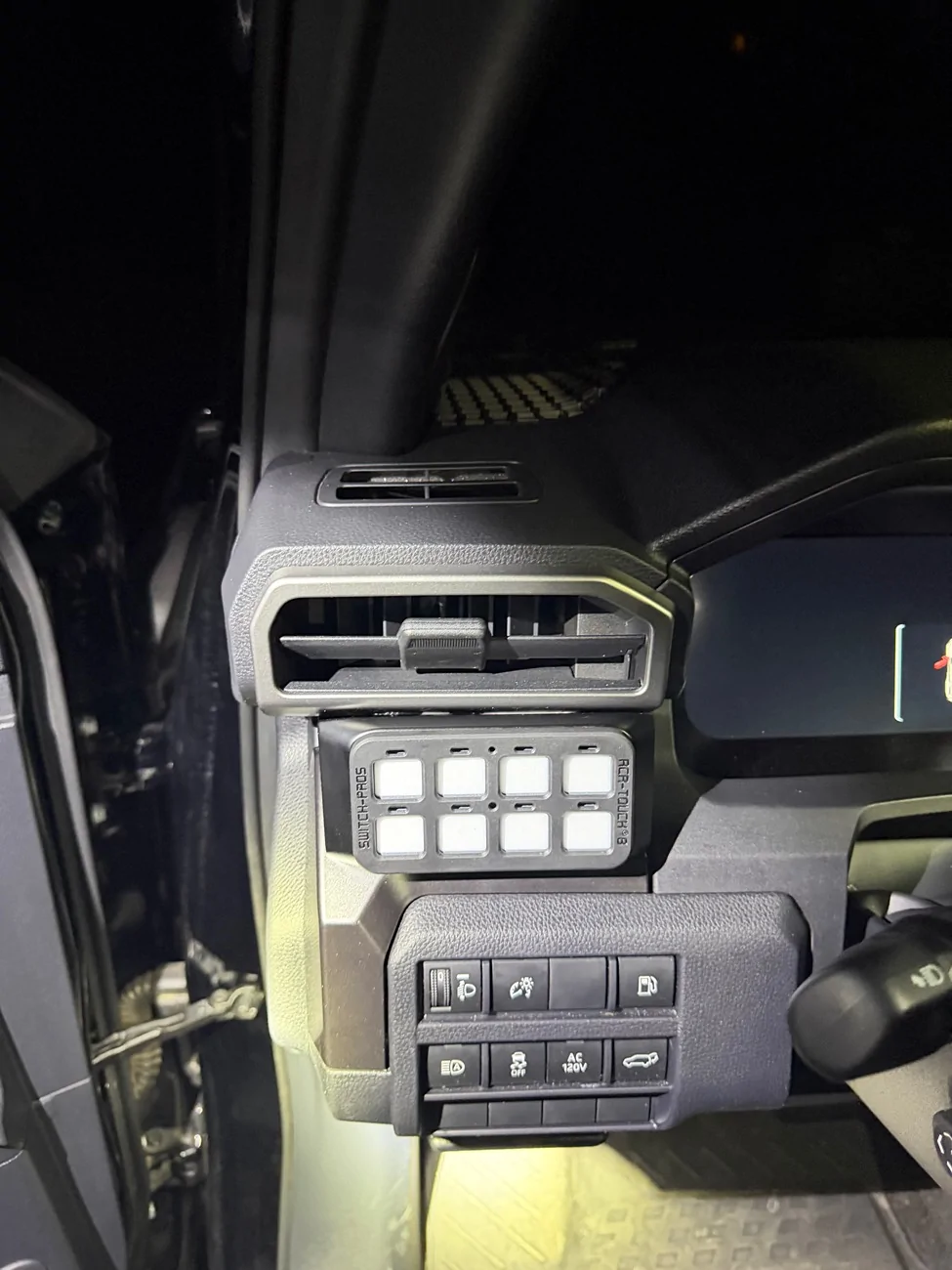 2025 4runner 6th gen Westcott Designs SP mount (Switch Pro Mount) install IMG_4895