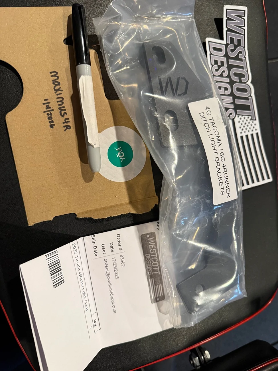 2025 4runner 6th gen WTS - Westcott Designs Ditch Light Brackets IMG_1329