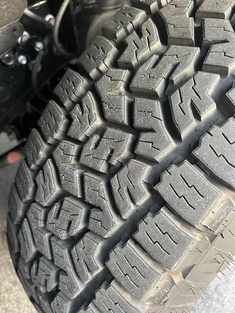 2025 4runner 6th gen FOR SALE LIKE NEW! 4 Black Fuel Fortress Wheels 17x8.5 +25 and 4 Toyo Open Country AT3 285/75/17 34" Tires IMG_4347