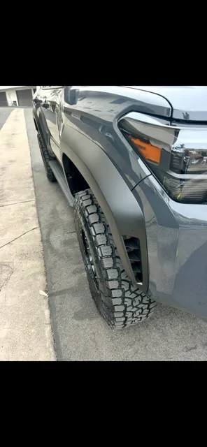 2025 4runner 6th gen FOR SALE LIKE NEW! 4 Black Fuel Fortress Wheels 17x8.5 +25 and 4 Toyo Open Country AT3 285/75/17 34" Tires IMG_4352