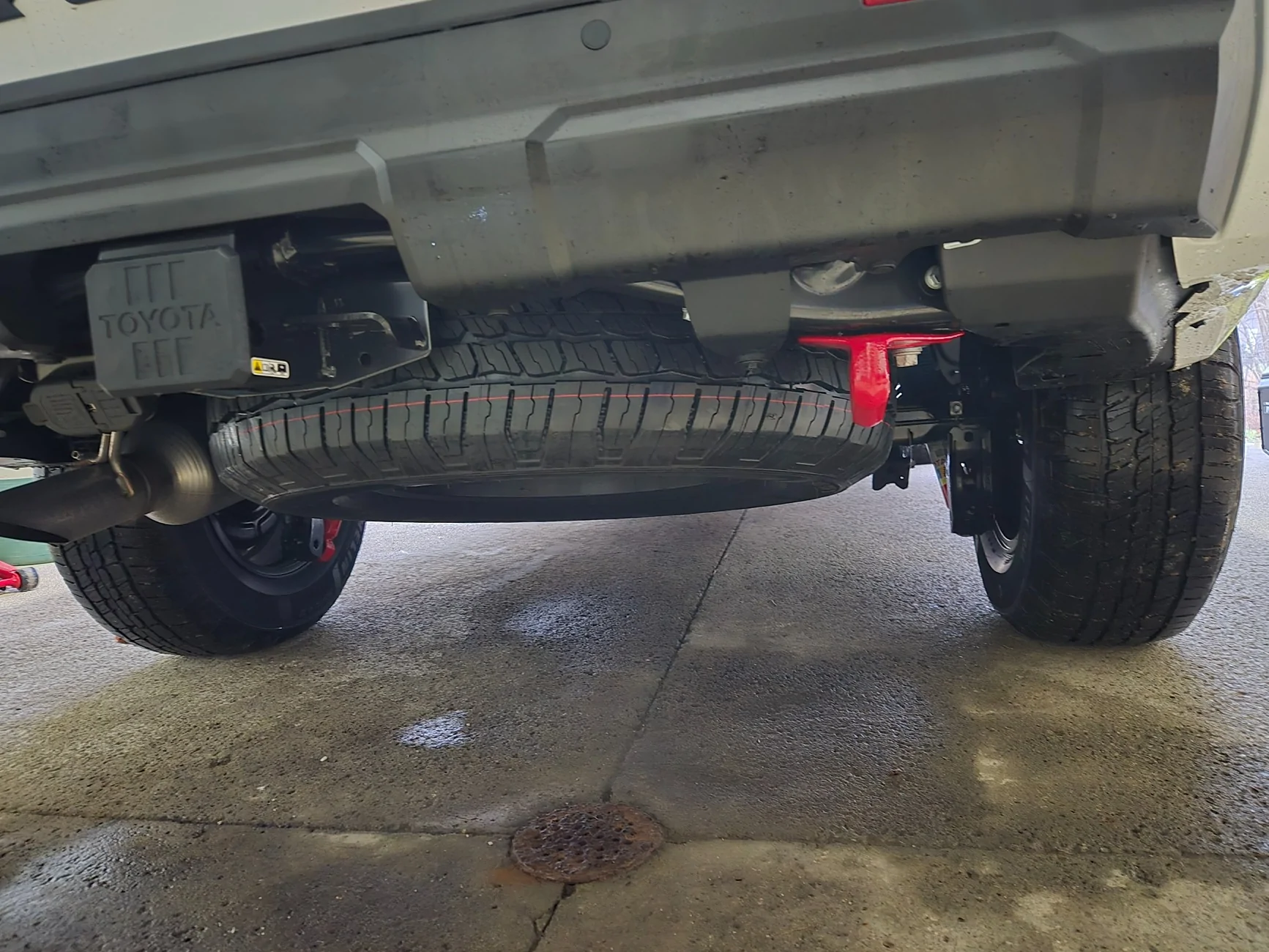 2025 4runner 6th gen Toyota OEM Rear Recovery Hook (Part number # PT974-89251-03 and PT974-89251-AA) 20260107_092218