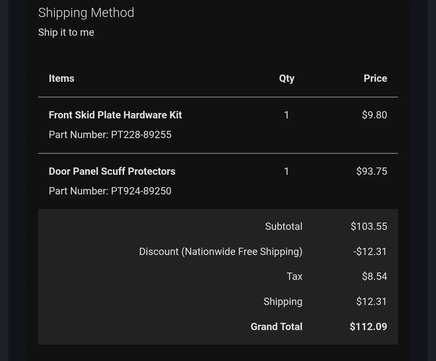 2025 4runner 6th gen OEM Door Panel Scuff Protectors Installed 1000005888