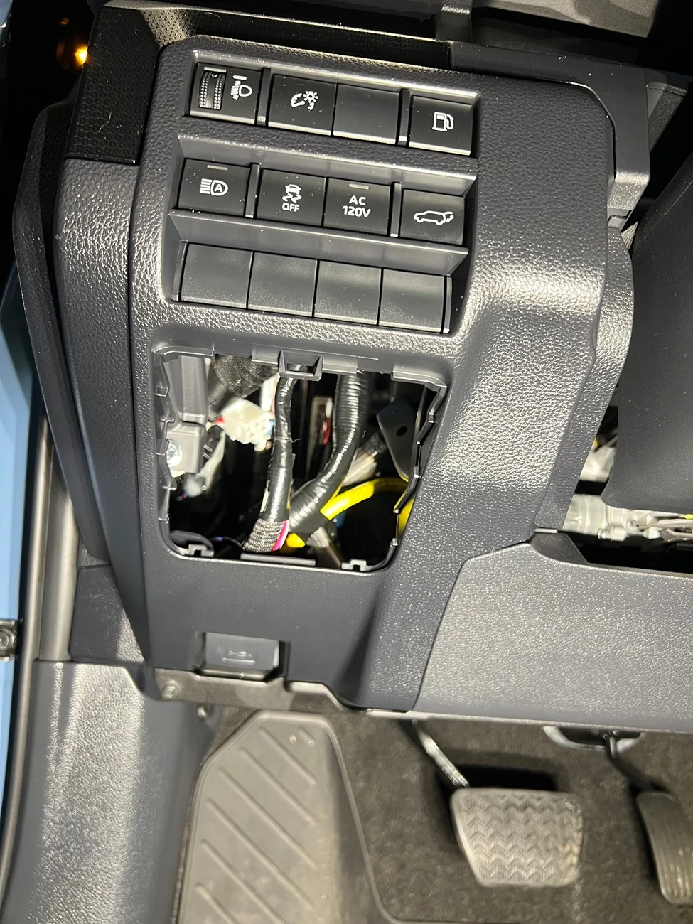 2025 4runner 6th gen Trailer Brake Controller Prewiring IMG_9797