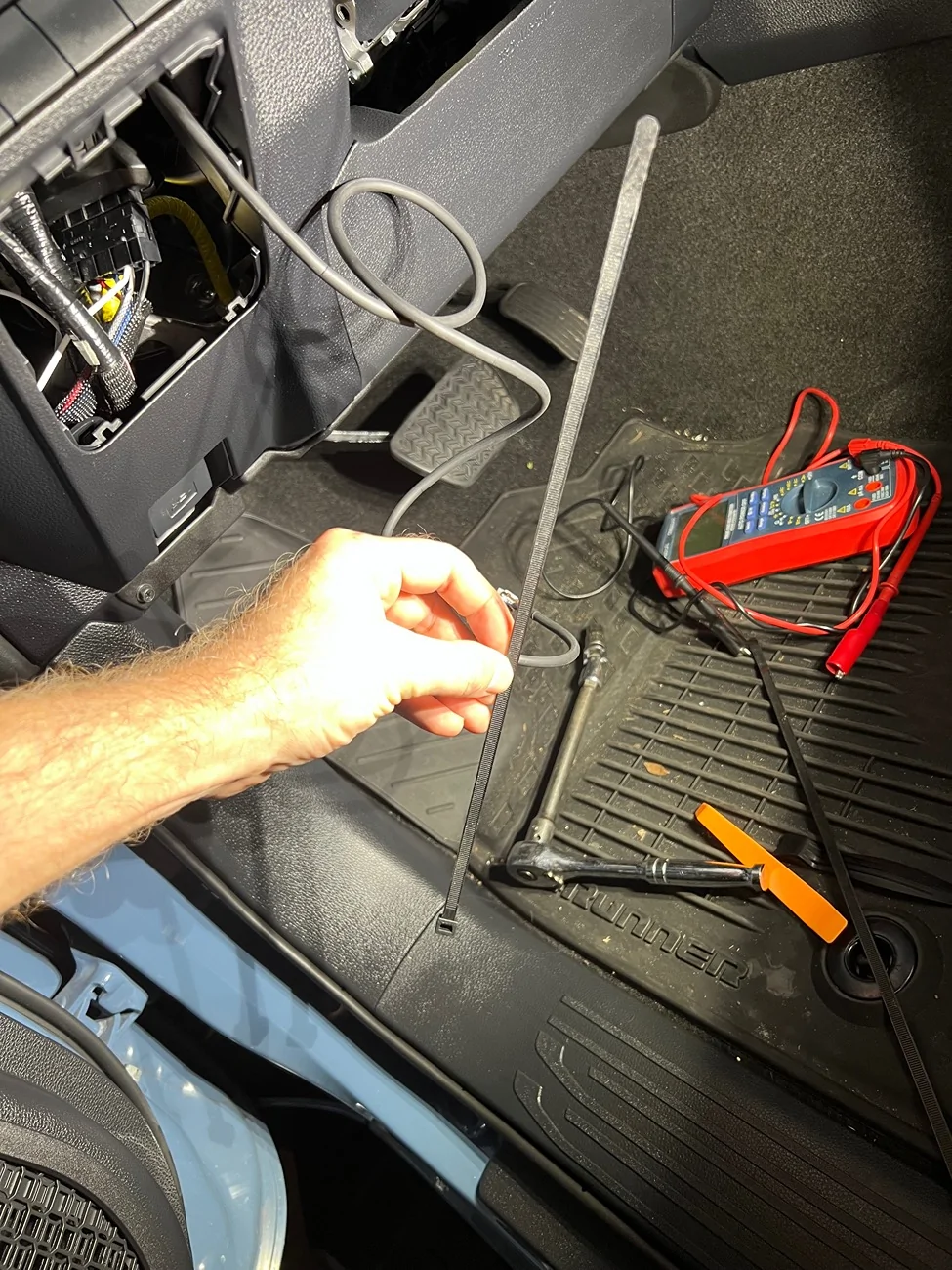 2025 4runner 6th gen Trailer Brake Controller Prewiring IMG_9805