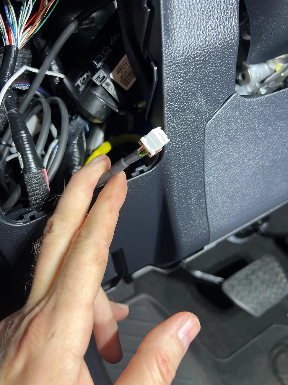 2025 4runner 6th gen Trailer Brake Controller Prewiring IMG_9810