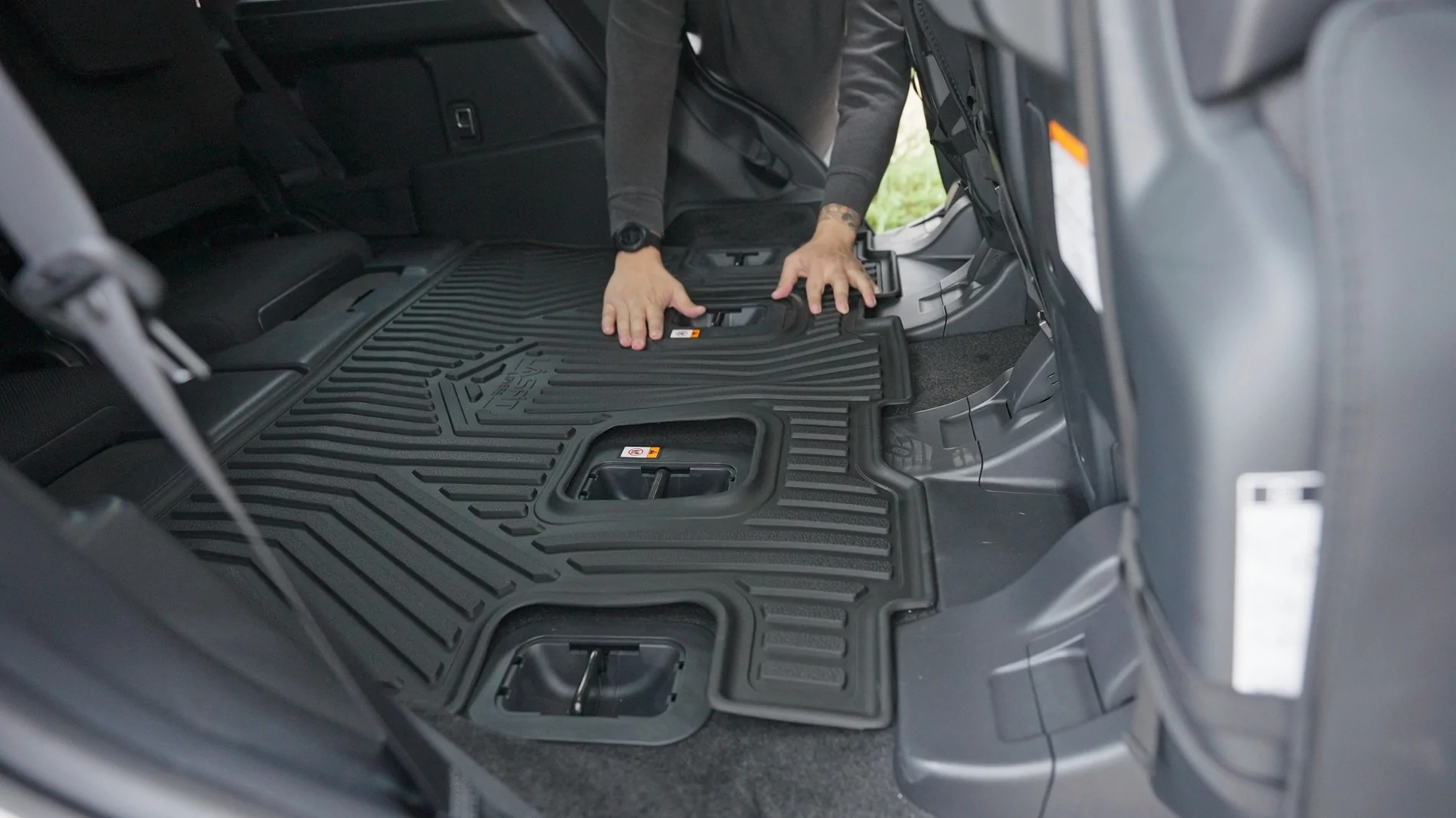 2025 4runner 6th gen Installed LASFIT Floor Mats in my 4Runner (Review + Discount) Lasfit Liner 3rd Ro