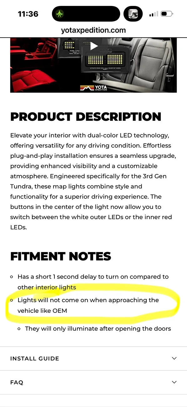 2025 4runner 6th gen MESO Custom Dome Lights Install DIY - How-to & Photos IMG_6715