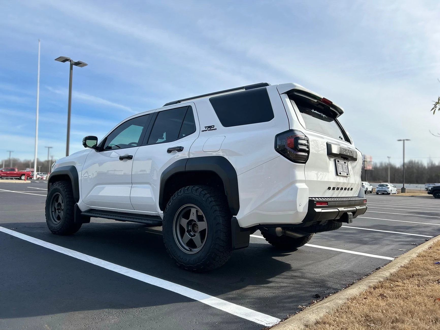 2025 4runner 6th gen TRD ORP Ice Cap simple build: SCS Gen5 wheels +20 offset, KO3 285/70/17 IMG_7387