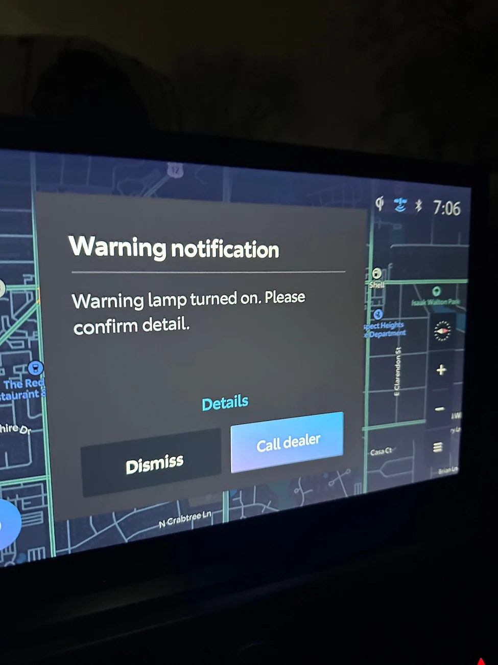 2025 4runner 6th gen Maintenance Notification - Warning Lamp IMG_9397