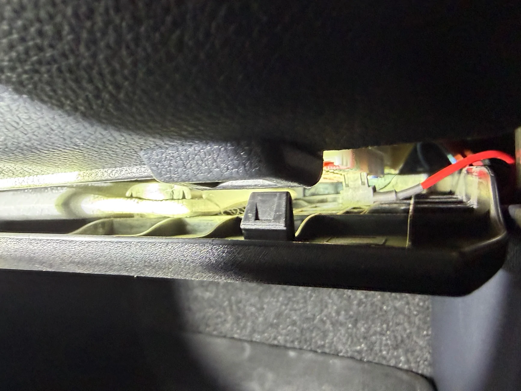 2025 4runner 6th gen Micro fuse tap at passenger kick panel IMG_4990