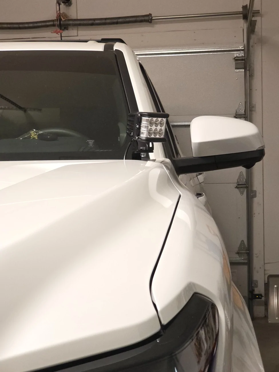 2025 4runner 6th gen Cali Raised ditch light brackets and pods installed. Wiring tip: 20260112_003651