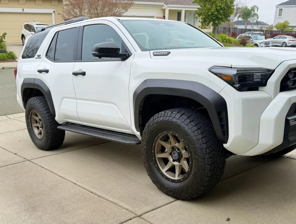 2025 4runner 6th gen Aftermarket Wheels, Bigger Tires, Lift Kits (Compilation) for 2025+ 4Runner 6th Gen -- Add Yours! Wheels ICON Rebound 18x9 (+25 offset) Falken Wildpeak 285:70:18 1