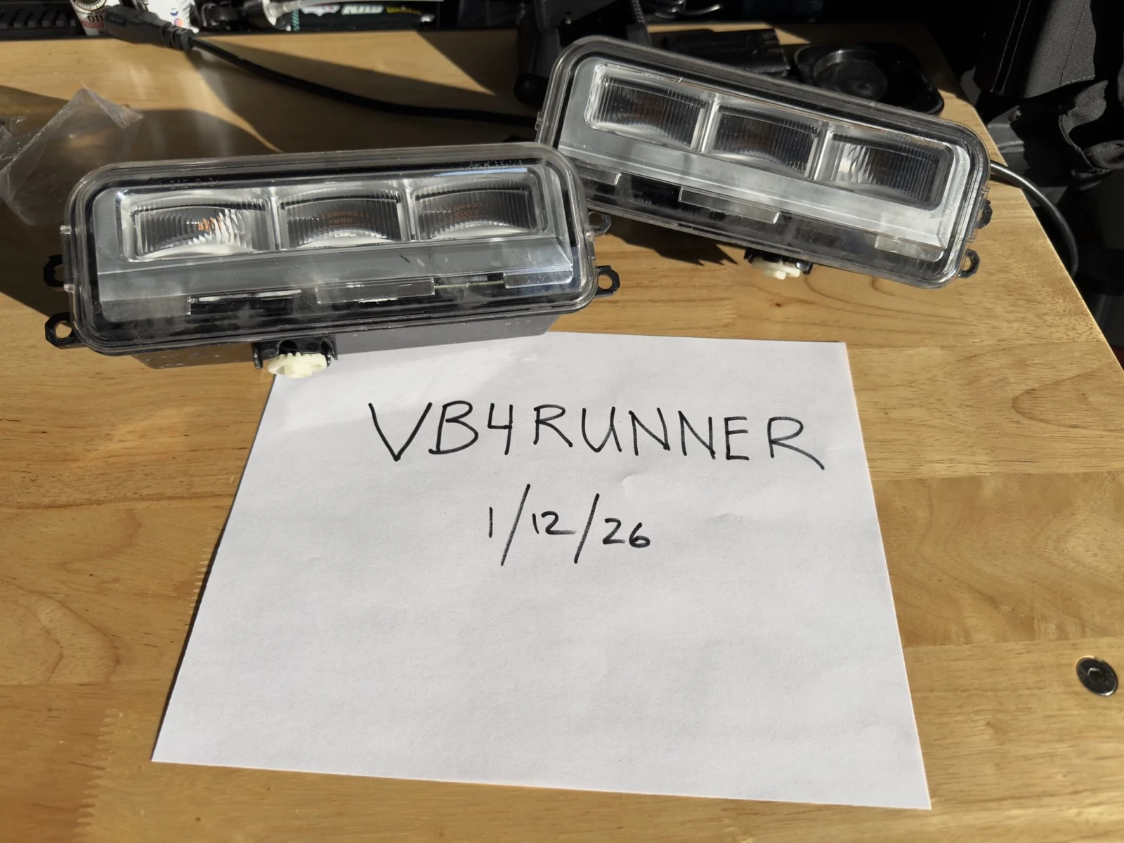2025 4runner 6th gen FS: ORP front grille + OEM fog lights: $50 OBO pickup IMG_7073
