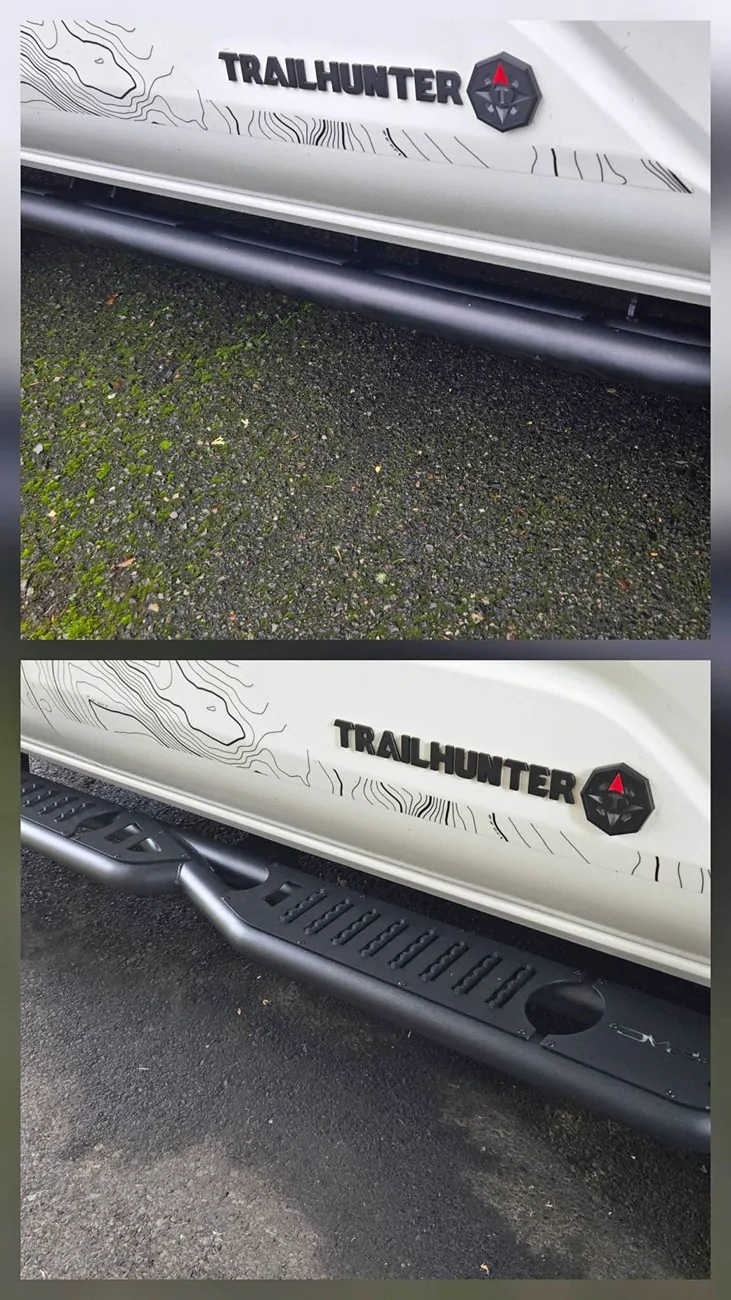 2025 4runner 6th gen DV8 Offroad Side Steps installed on Trailhunter DV8 Offroad Side Steps installed on 2025 2026 4Runner Trailhunter 6th gen 7