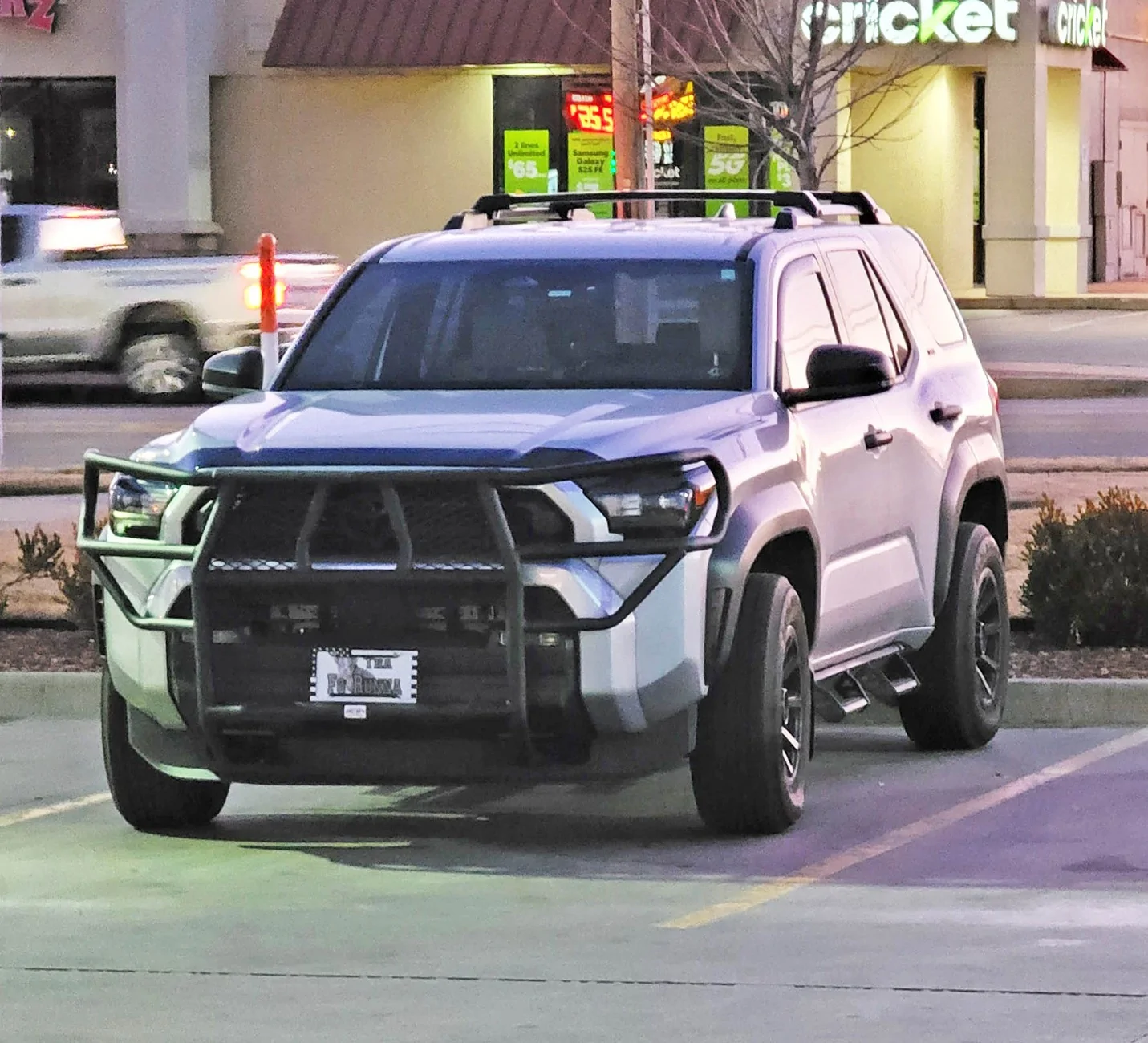 2025 4runner 6th gen Acr-Rite Grill Guard / Brush Guard / Bull Bar installed on 2025 4Runner SR5 Acr-Rite Powder Coated Brush Guard on 2025 2026 4runner 6th gen SR5 1