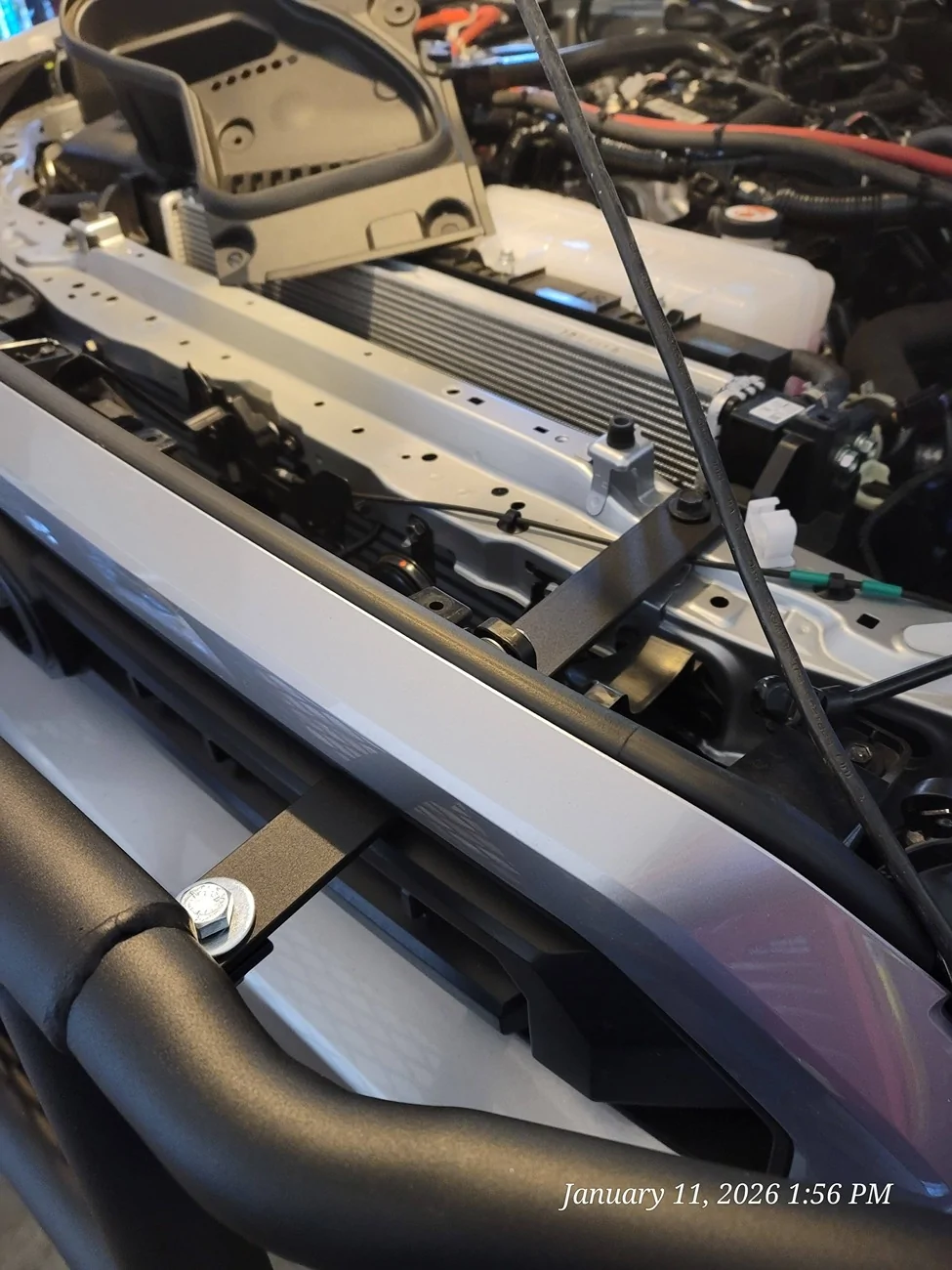 2025 4runner 6th gen Acr-Rite Grill Guard / Brush Guard / Bull Bar installed on 2025 4Runner SR5 Acr-Rite Powder Coated Brush Guard on 2025 2026 4runner 6th gen SR5 5