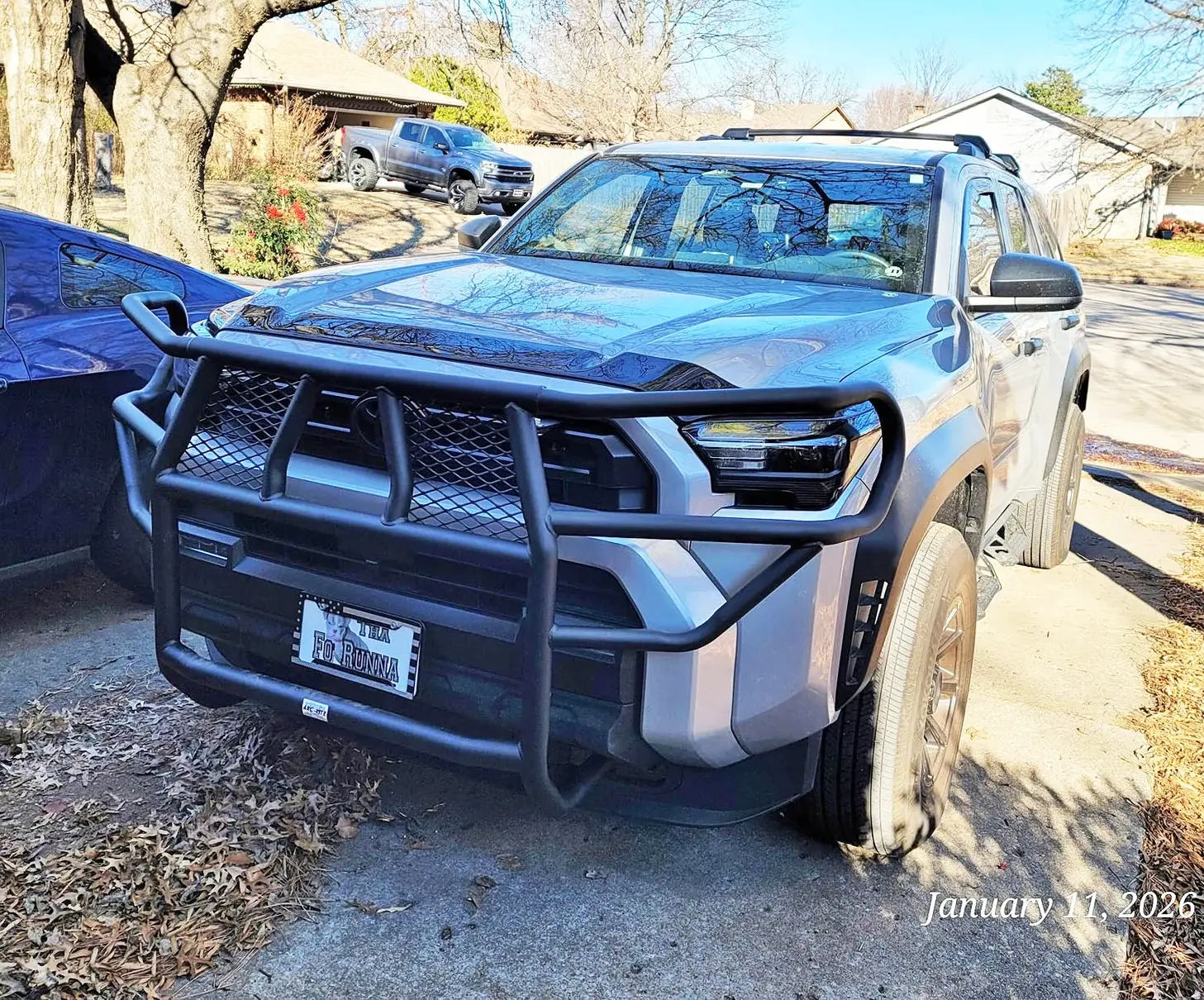 2025 4runner 6th gen Acr-Rite Grill Guard / Brush Guard / Bull Bar installed on 2025 4Runner SR5 28024-ce7e07e6ae97d216917b079f403bbb8c