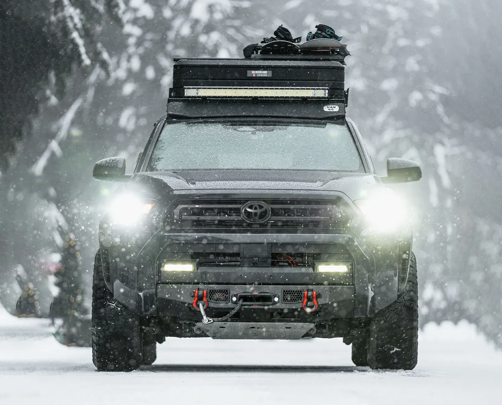 2025 4runner 6th gen Van44 Compact Front Bumper (Winch Ready Bumper) van44-6g-4runner-compact-bumper-1