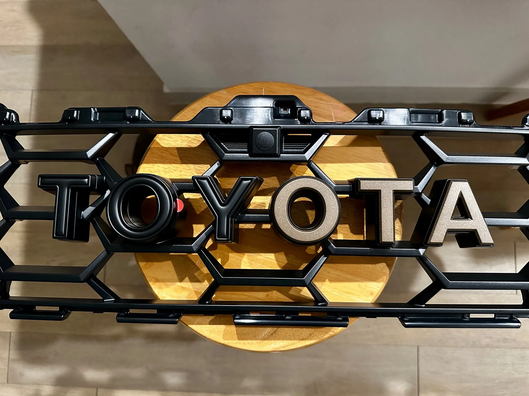 2025 4runner 6th gen Plug cap for filling the camera hole (for heritage grille swap) IMG_7262