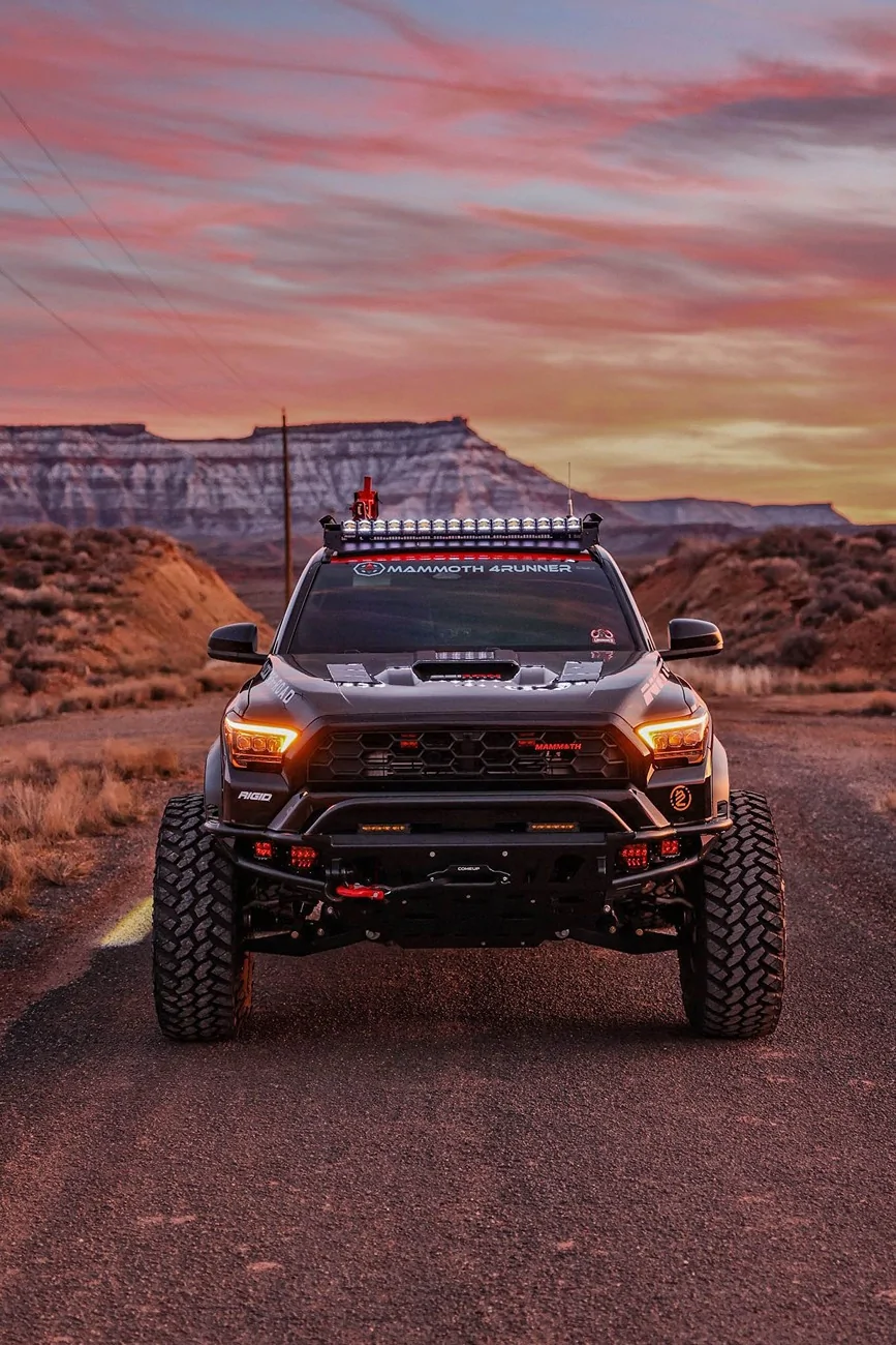 2025 4runner 6th gen Mammoth4runner 6th gen build: she looks good in the snow & desert 👌🏻 Mammoth4runner 6th gen build 2