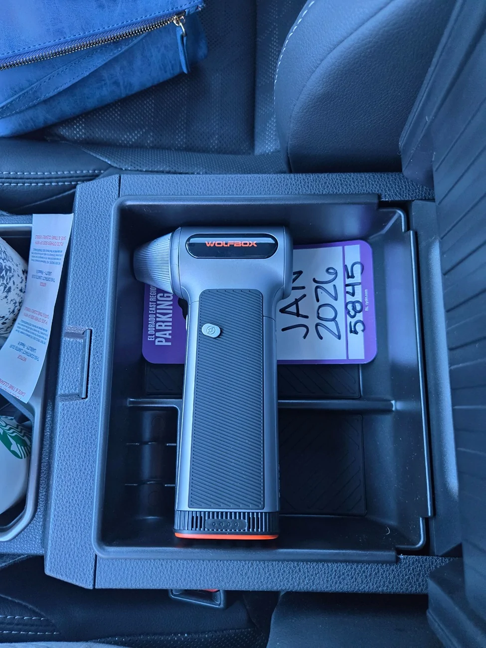 2025 4runner 6th gen Wolfbox compressed air duster blower (MF200) review 20260116_121325