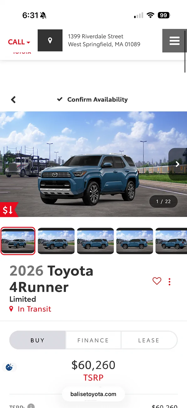 2025 4runner 6th gen Is this a hard to find 4 Runner? IMG_4083