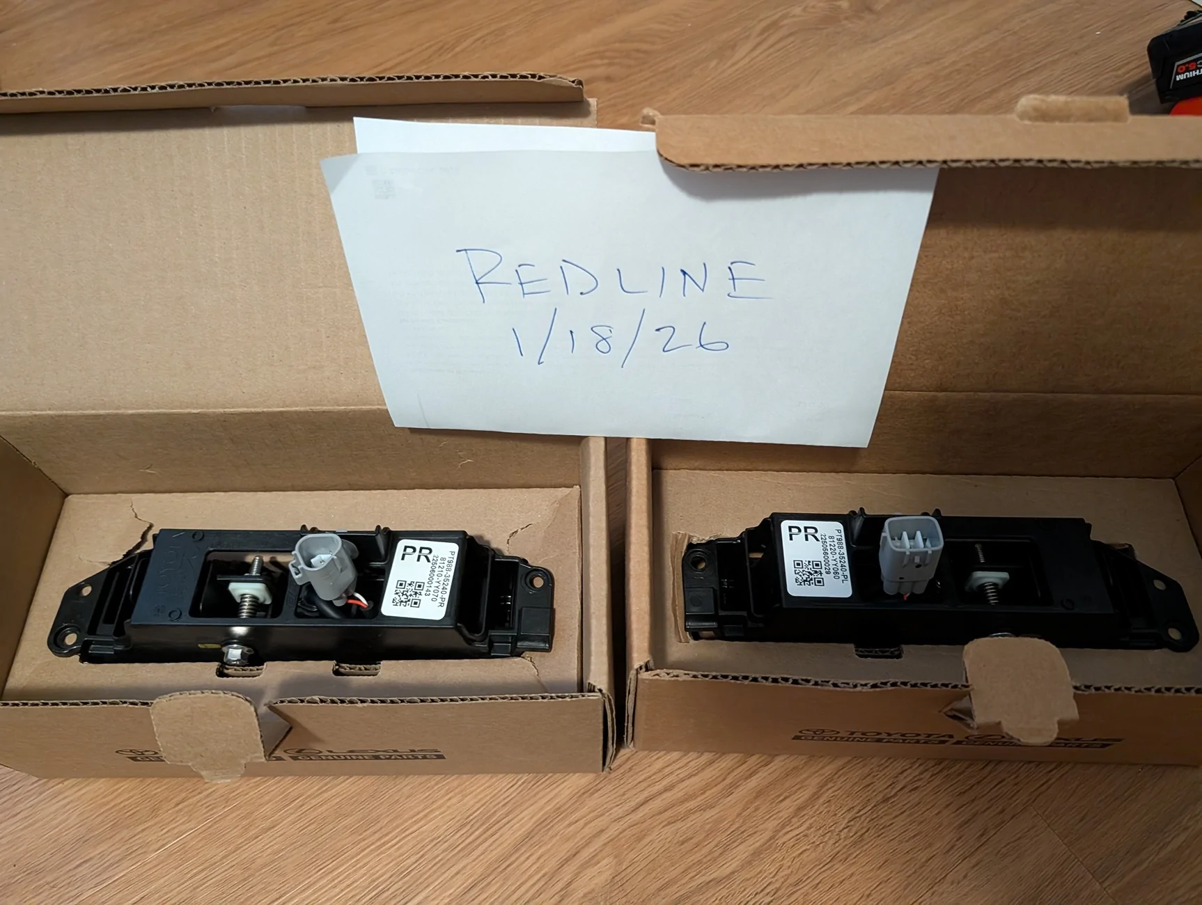 2025 4runner 6th gen WTS: TRD Pro Rigid Fog Lights PXL_20260119_023831966