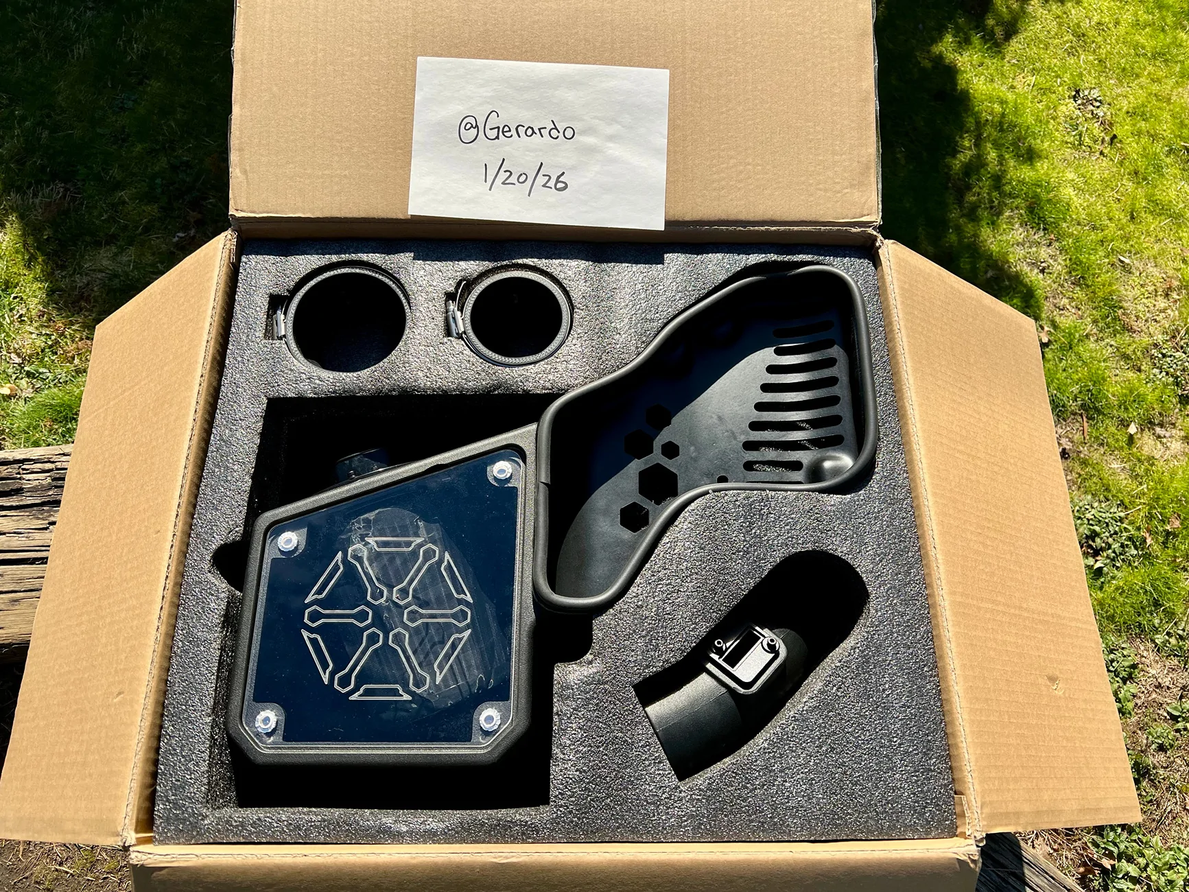 2025 4runner 6th gen WTS: SXTH Element Intake + TrailSHIELD Dust Guard Air Filter Cover IMG_9171