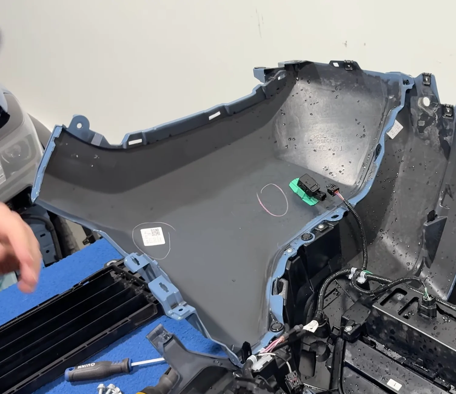 2025 4runner 6th gen TRD Pro bumper side pieces part numbers Screenshot 2026-01-22 at 11.50.18 AM